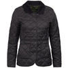 Black/Olive Barbour Womens Deveron Quilted Jacket