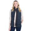 Navy Multi Spiddal Gilet On Model