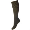 House Of Cheviot Womens Rannoch Cross Stitch Pattern Top Sock