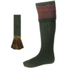 Spruce House Of Cheviot Mens Tayside Socks With Garter