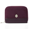 Elderberry Suede Fairfax & Favor Womens Mini Salisbury Purse