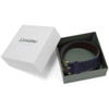 Navy Schoffel Womens Padley Suede Belt