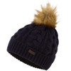 Navy Schoffel Womens Bakewell Hat & Scarf Set