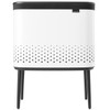 White Brabantia Bo Laundry Bin 60 Litre