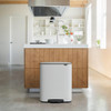 White Brabantia Bo Pedal Bin 60 Litre Lifestyle