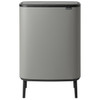 Mineral Concrete Grey Brabantia Bo Touch Bin Hi 2x30 Litre