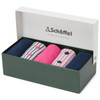 Navy Pink Mix Schoffel Womens Bamboo Socks Pack Of 5