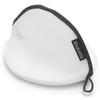 White Brabantia Bra Wash Bag Zip Detail