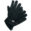 Black Barbour Mens Leather Thinsulate Gloves