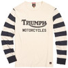 Bone/Black Triumph Mens Ignition Coil Long Sleeve Tee Bone/Black Triumph Mens Ignition Coil Long Sleeve Tee