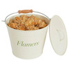 Certainly Wood Flamers Bucket Lid Off