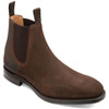 Rust Brown Loake Mens Chatsworth Chelsea Boots