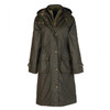 Olive/Classic Barbour Womens Long Cannich Wax Jacket