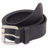 Black Barbour Mens Allanton Leather Belt