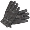 Dark Brown Barbour Mens Burnished Leather Gloves