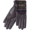 Brown  Barbour Womens Dee Tartan Gloves