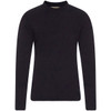 Navy Barbour Mens Nelson Essential Crew Neck Jumper