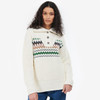 Cream Barbour Womens Greenwell Knit