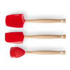 Cerise Le Creuset Craft Set Of 3 Silicone Tools