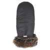 Barbour Womens Wax With Fur Trim Mittens