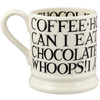 Emma Bridgewater Black Toast Half Pint Mug RIGHT