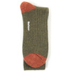 Olive Burnt Orange Barbour Mens Houghton Sock