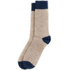 Stone/Navy Barbour Mens Houghton Sock