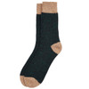 Evergreen/Sandstone Barbour Mens Houghton Sock