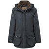 Navy Schoffel Teal Shooting Coat 