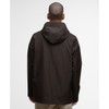 Black Oak Barbour Mens Hooded Domus Jacket Back