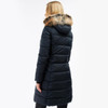 Barbour Womens Rosoman Quilted Jacket Navy