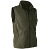 Graphite Green Melange Deerhunter Mens Gamekeeper Bonded Fleece Waistcoat