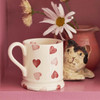 Emma Bridgewater Pink Hearts Half Pint Mug LS