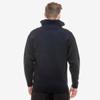 Navy Swanndri Mens Mariner Zip Neck Sweater Back