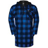Blue/Black Swanndri Mens Original Lace Front Bushshirt