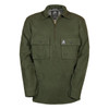 Olive Swanndri Mens Ranger Quarter Zip Bushshirt