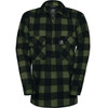 Olive/Black Swanndri Mens Ranger Quarter Zip Bushshirt