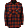 Burnt Merlot Swanndri Mens Ranger Quarter Zip Bushshirt