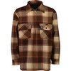 Mackenzie Check Swanndri Mens Ranger Quarter Zip Bushshirt