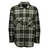Woodland Check Swanndri Mens Ranger Quarter Zip Bushshirt