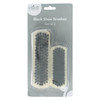 Packed Elliott Shoe Cleaning and Polishing Twin Brush Set