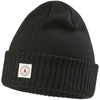 Black Musto Unisex Salcombe Beanie Front