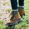 Oily Distressed Brown/Olive Ariat Womens Moresby Boots Lifestyle
