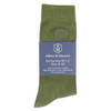Green Pack Albert and Maurice Mens Logo Embroidered Socks