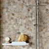 White Brabantia MindSet Shower Shelf with Squeegee Lifestyle
