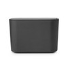Dark Grey Brabantia MindSet Bathroom Waste Caddy