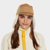 Dark Camel Tilley Unisex Rove Aviator Hat Model Dark Camel Tilley Unisex Rove Aviator Hat Model