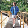 Blue Musto Mens Snug Blouson Jacket 2.0
