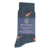 Blue Albert and Maurice Mens Pheasant Socks In Pack
