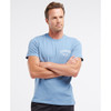 Force Blue Barbour Mens Preppy Tee Model